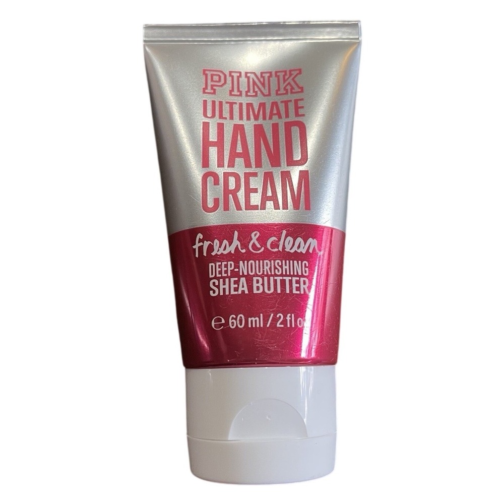 Victoria's Secret PINK Set Fresh & Clean Ultimate Hand Cream 2 oz Travel Size‎